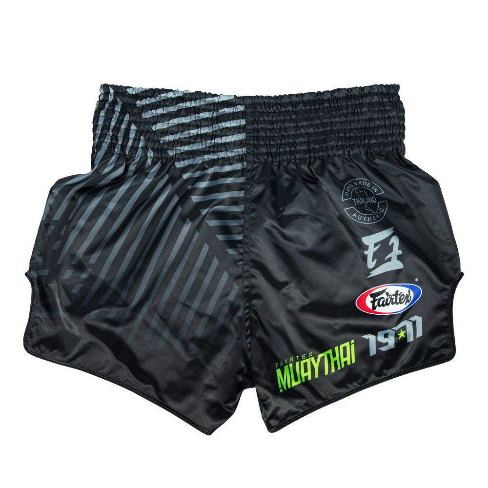 Fairtex Muay Thai Shorts BS1924 - Black Racer