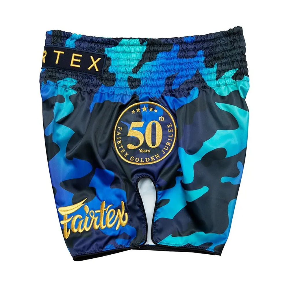 Fairtex Muay Thai Shorts BS1916 - Golden Jubilee Luster