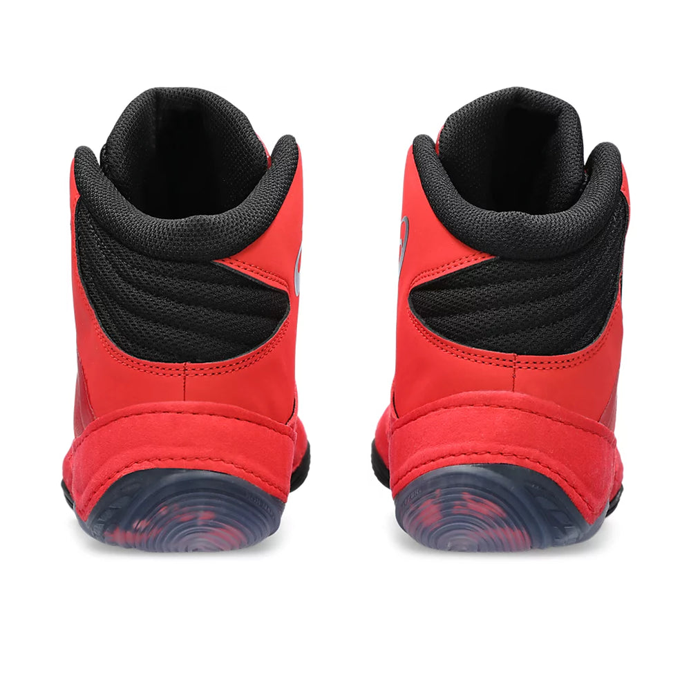 Asics Split Elite Wrestling Shoes - Red/Black
