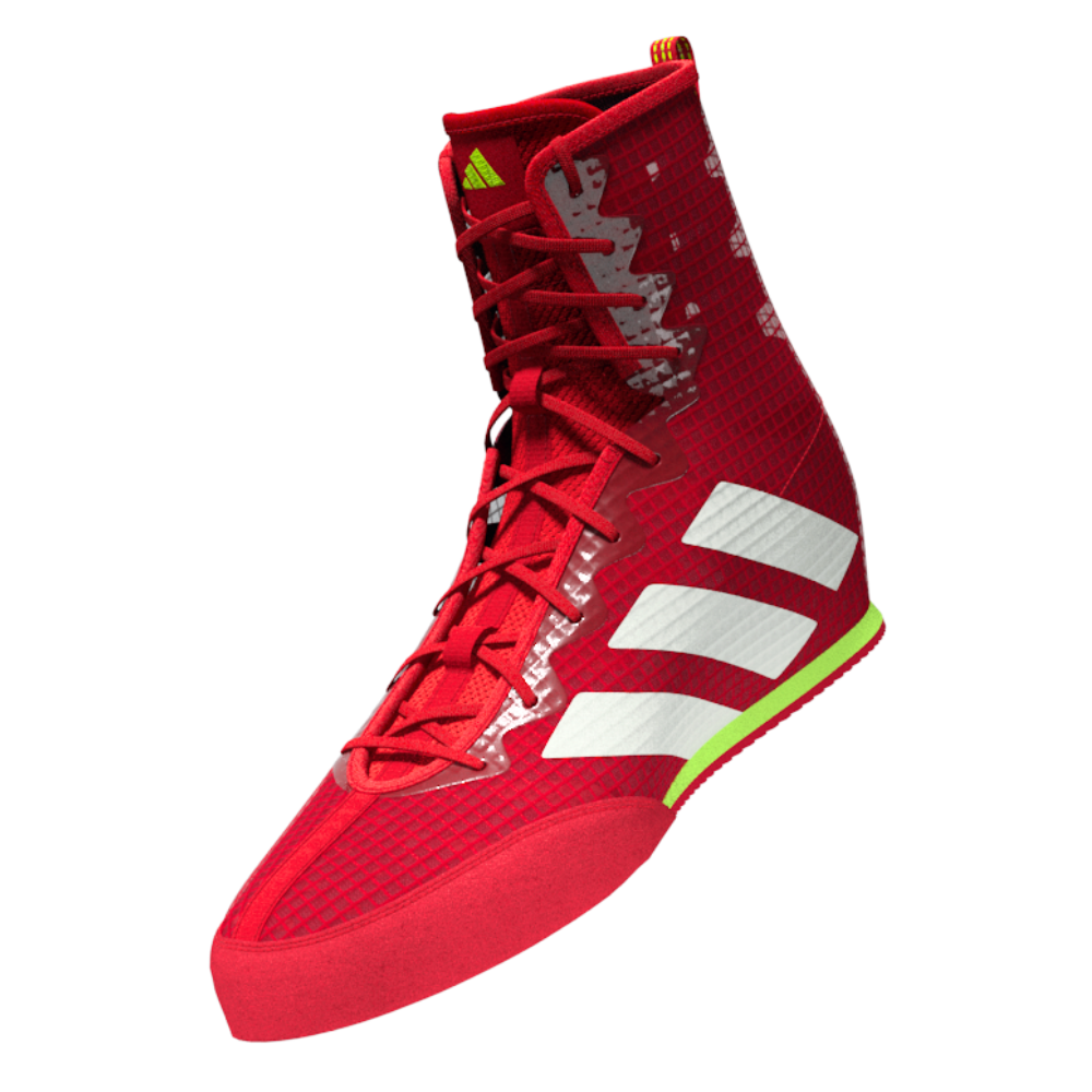 Adidas Box Hog 4 Boxing Shoes - Red
