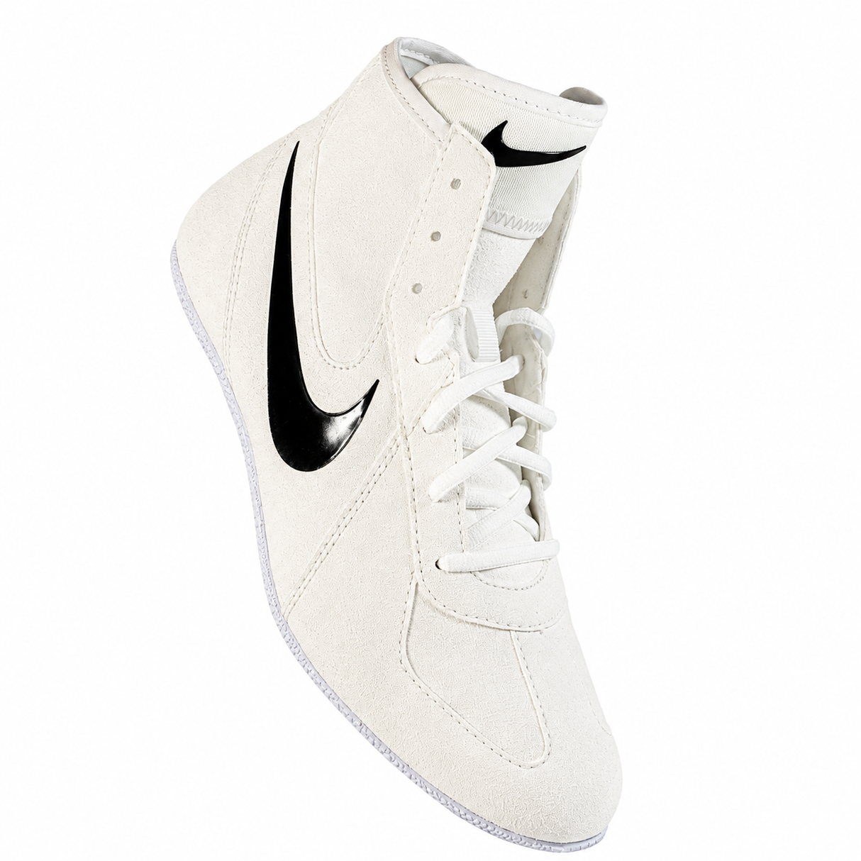 Nike Footsweep 2 Wresting Shoes - White/Black