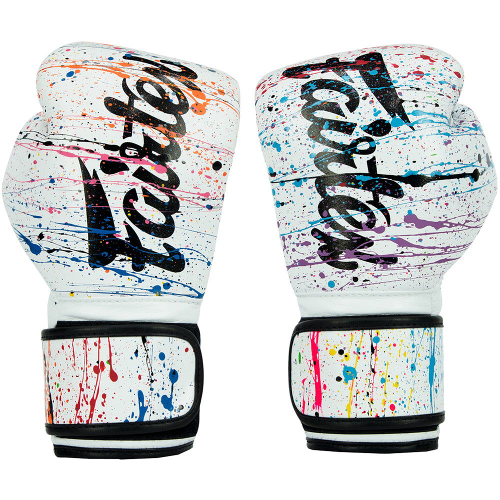 Fairtex Painter Boxing Gloves (WHITE) – BGV14PT
