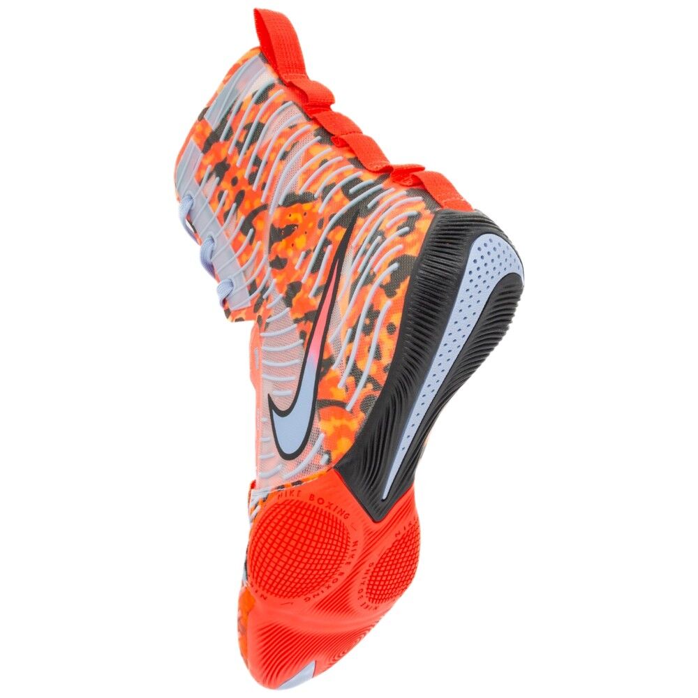 Nike Hyperko 3.0 SE Boxing Shoes - Black / Bright Crimson - Aluminum