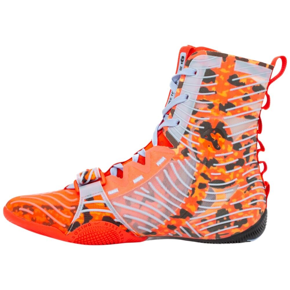 Nike Hyperko 3.0 SE Boxing Shoes - Black / Bright Crimson - Aluminum