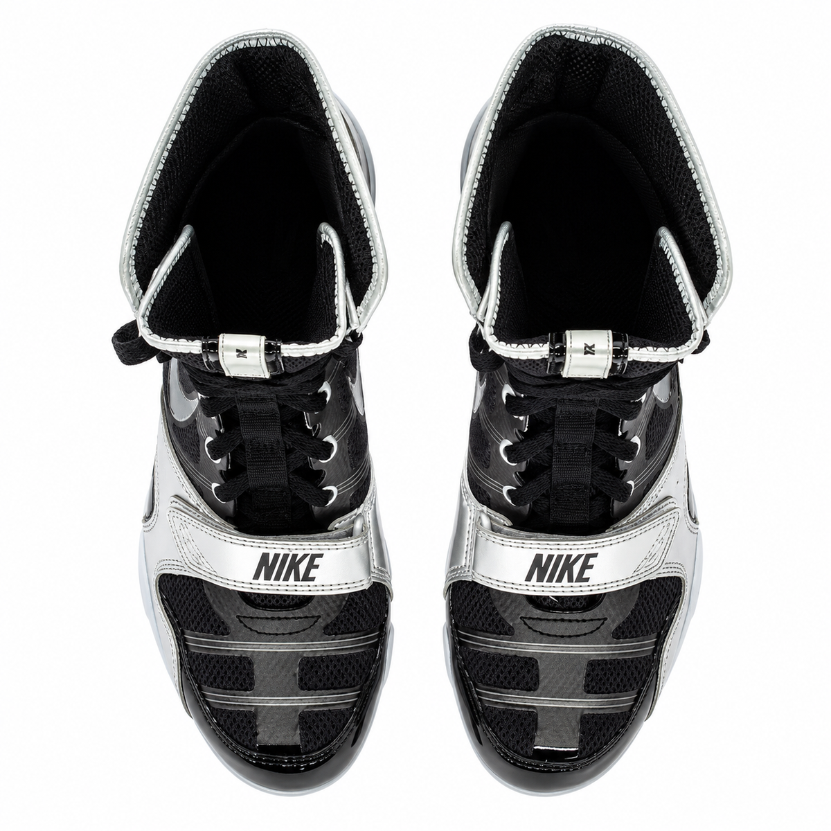 Nike HyperKO 1 Boxing Shoes - Black/Silver