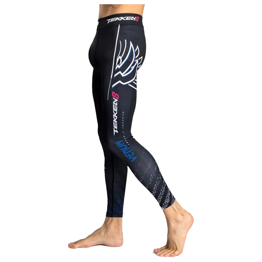 Venum x TEKKEN 8 - Jin Kazama Spats - Blue/Black/White