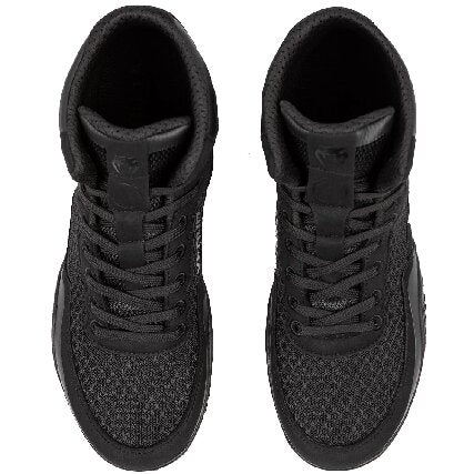 Venum Elite Wrestling Shoes - Black/Black