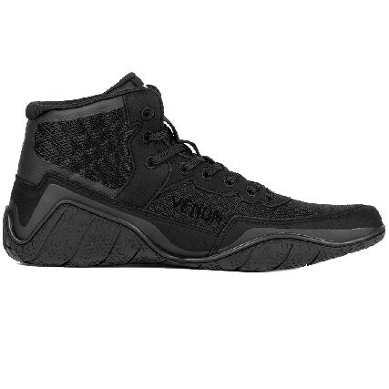 Venum Elite Wrestling Shoes - Black/Black