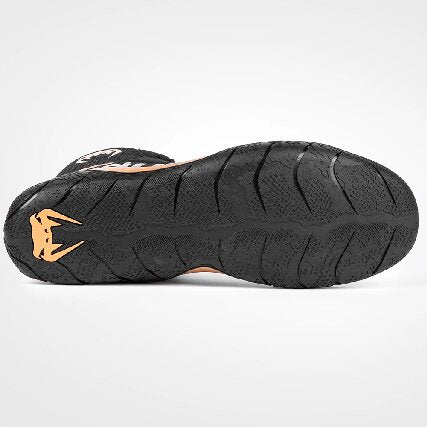 Venum Elite Wrestling Shoes - Black/Bronze