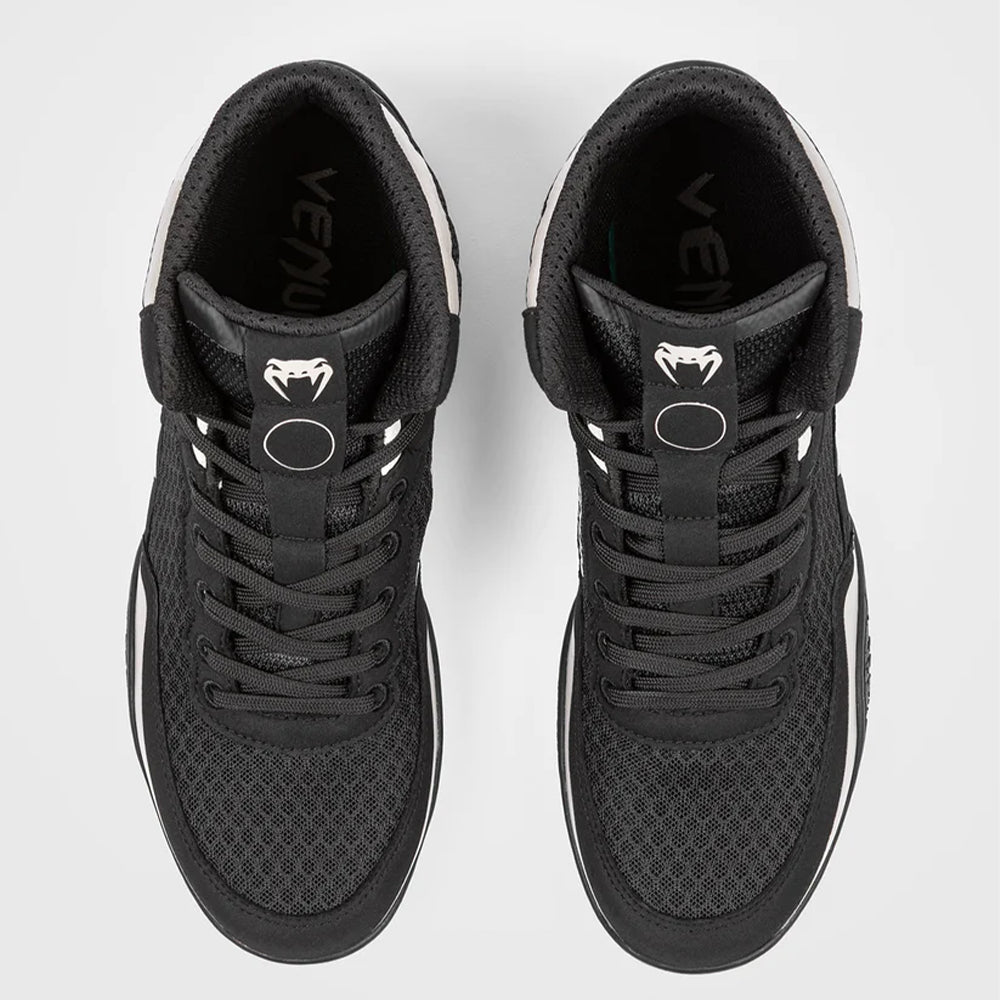 Venum Elite Wrestling Shoes - Black/Sand