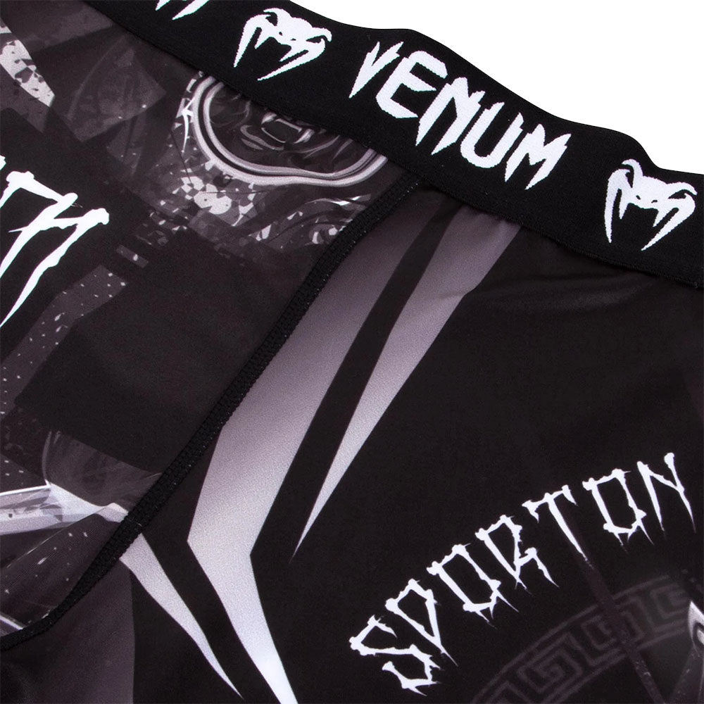 Venum Gladiator 3.0 Compression Tights - Black/White