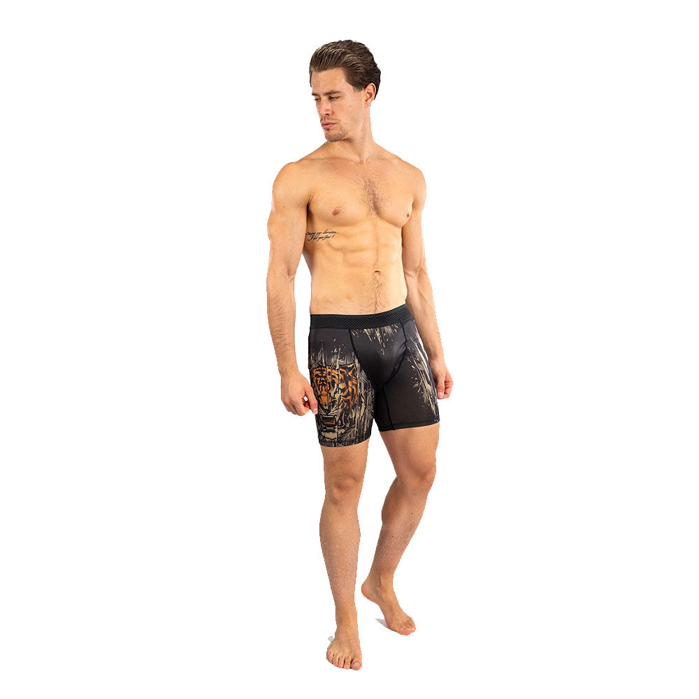 Venum Tiger Men's Vale Tudo - Black/Neon Orange