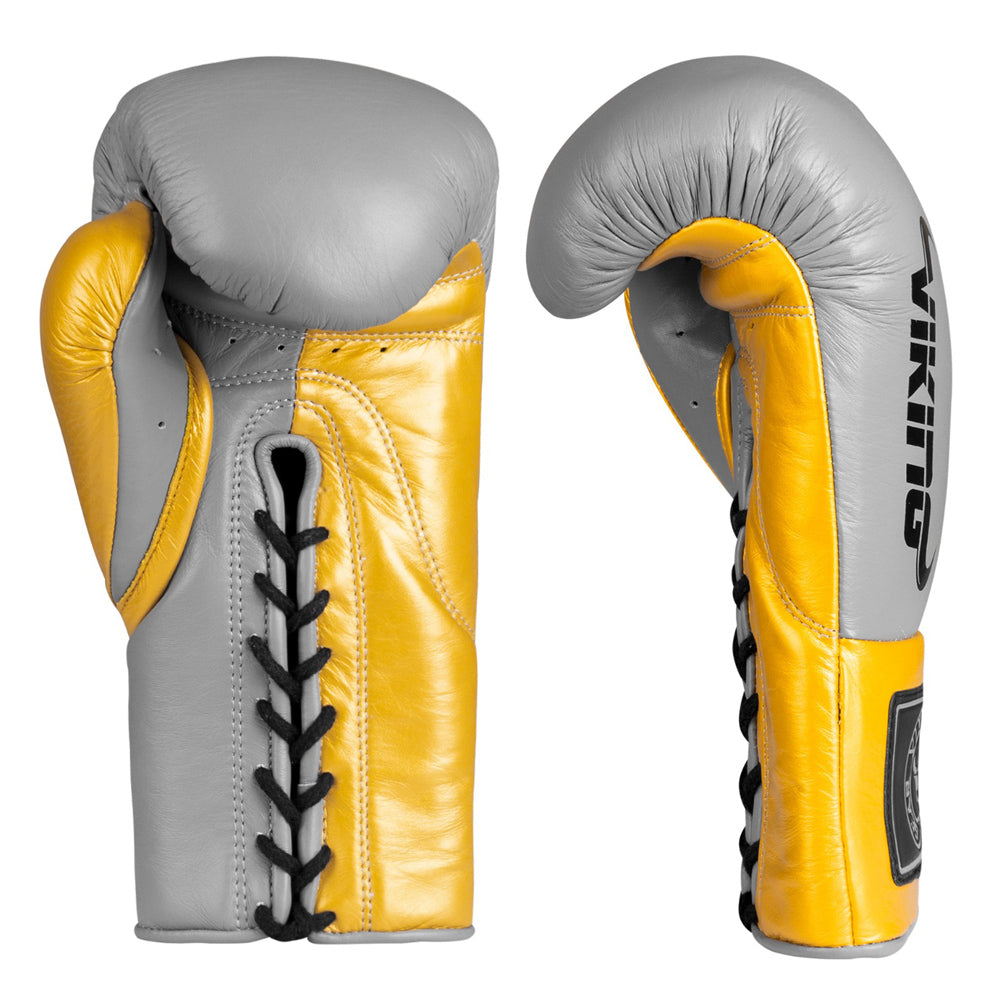 Viking Valhalla Pro Horse Hair Boxing Gloves (Lace Up)