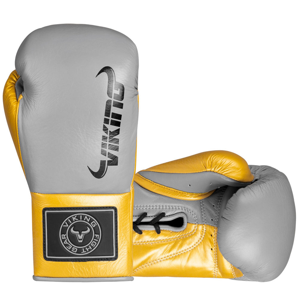Viking Valhalla Pro Horse Hair Boxing Gloves (Lace Up)