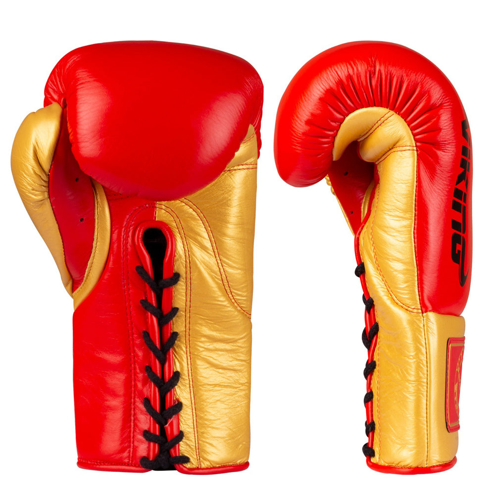 Viking Valhalla Pro Horse Hair Boxing Gloves (Lace Up)