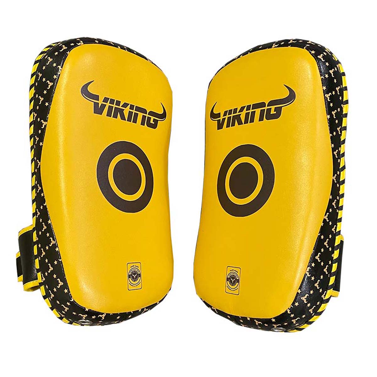 Viking Diablo Curved Pro Leather Thai Pads (Heavy Duty)