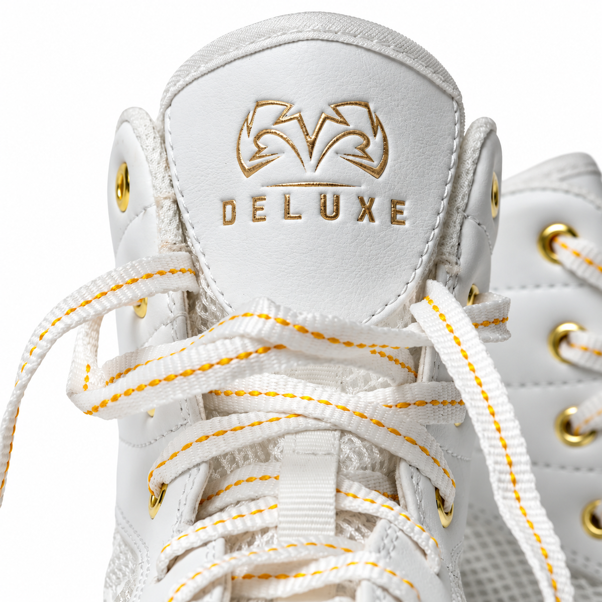 Rival RSX-Guerrero Deluxe Boxing Shoes - White/Gold