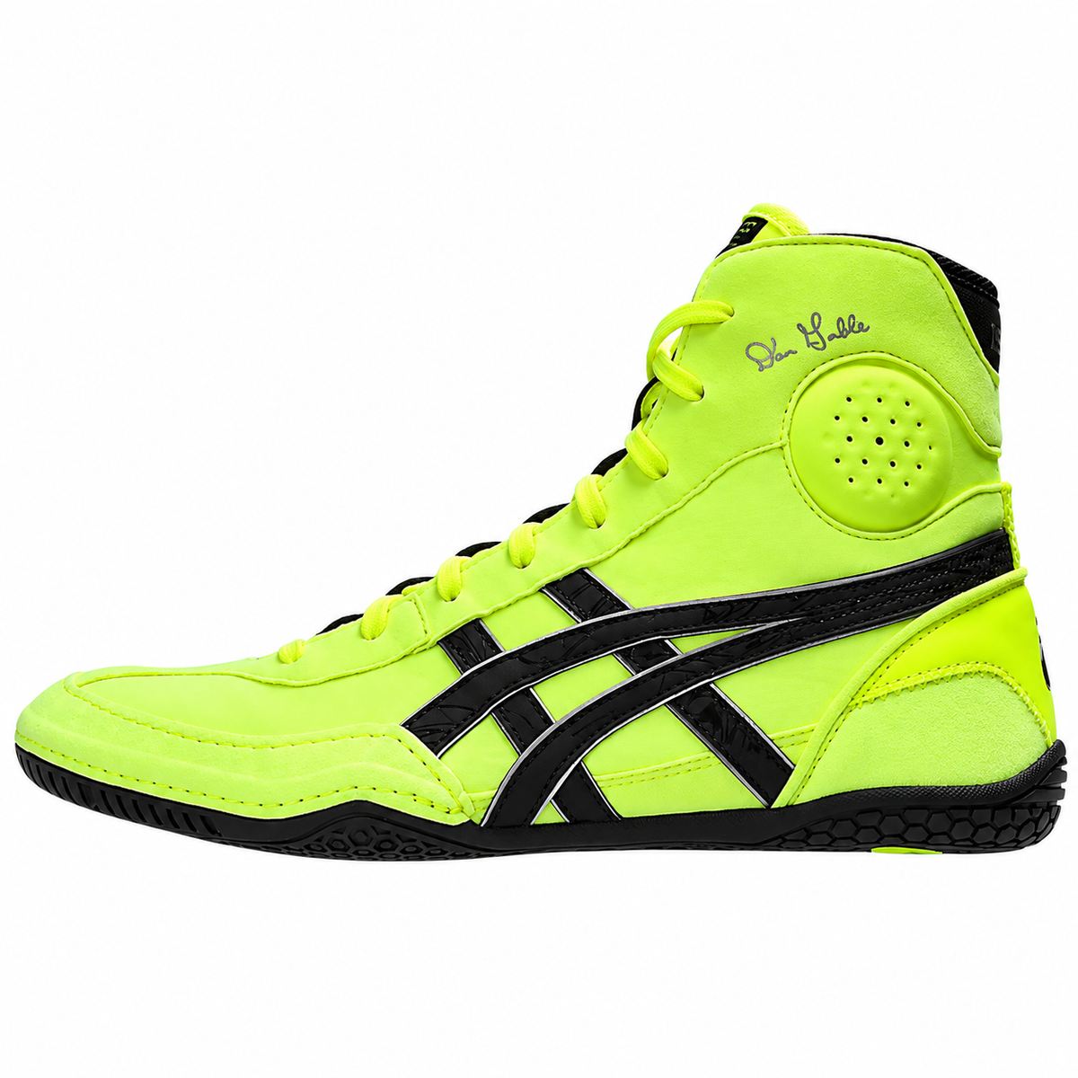 Asics Dan Gable Evo 3 Wrestling Shoes - Yellow/Black