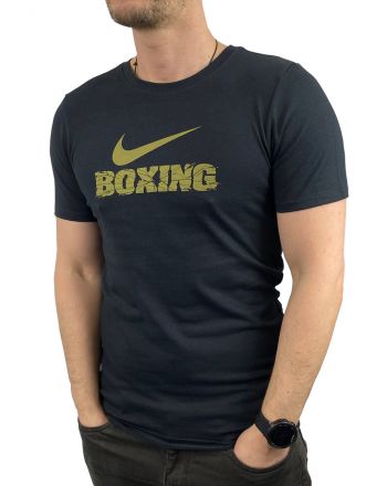 NIKE MEN'S BOXING SHATTERED LOGO TEE