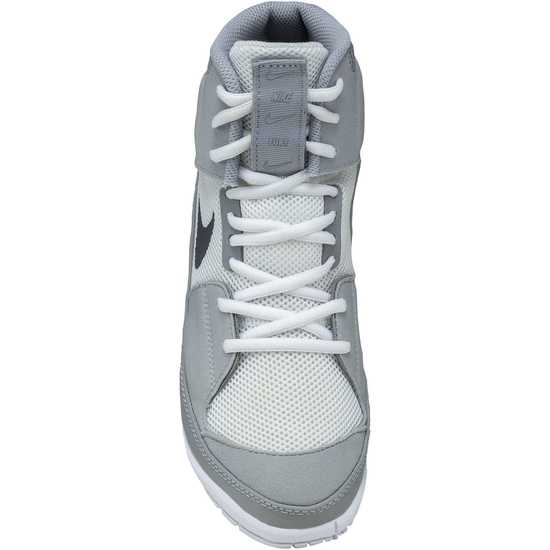 Nike Fury Wrestling Shoes - White/Grey