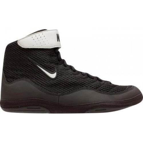 Nike Inflict 3 Wrestling Shoes - Black/Metallic Silver