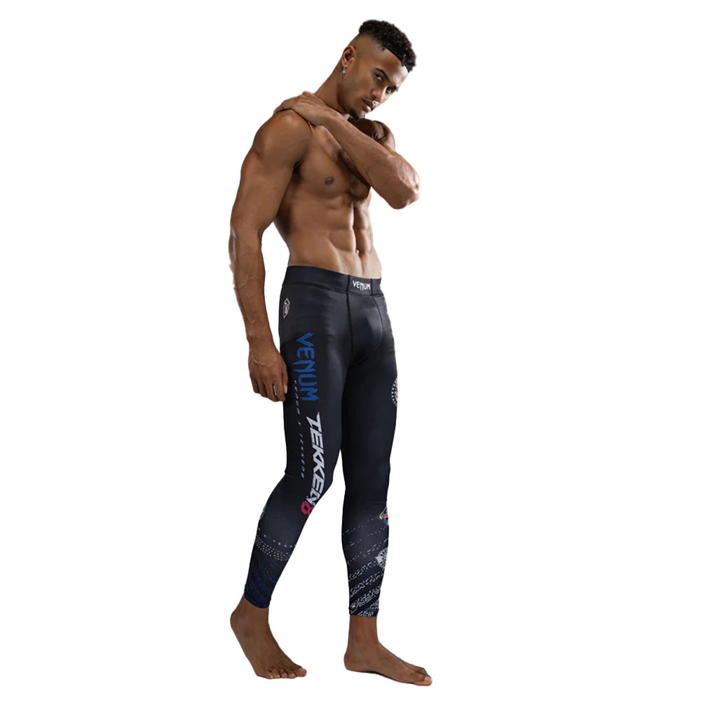 Venum x TEKKEN 8 - Paul Phoenix Spats - Black/Blue