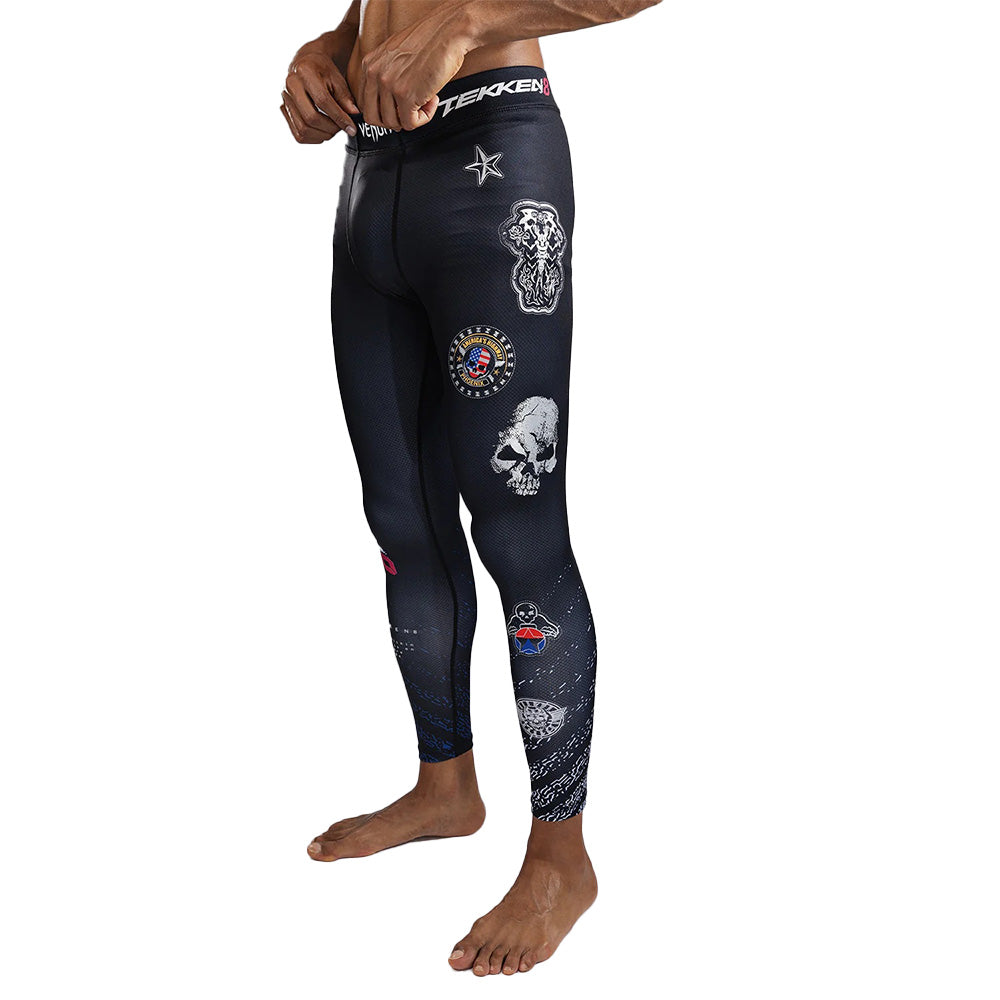 Venum x TEKKEN 8 - Paul Phoenix Spats - Black/Blue