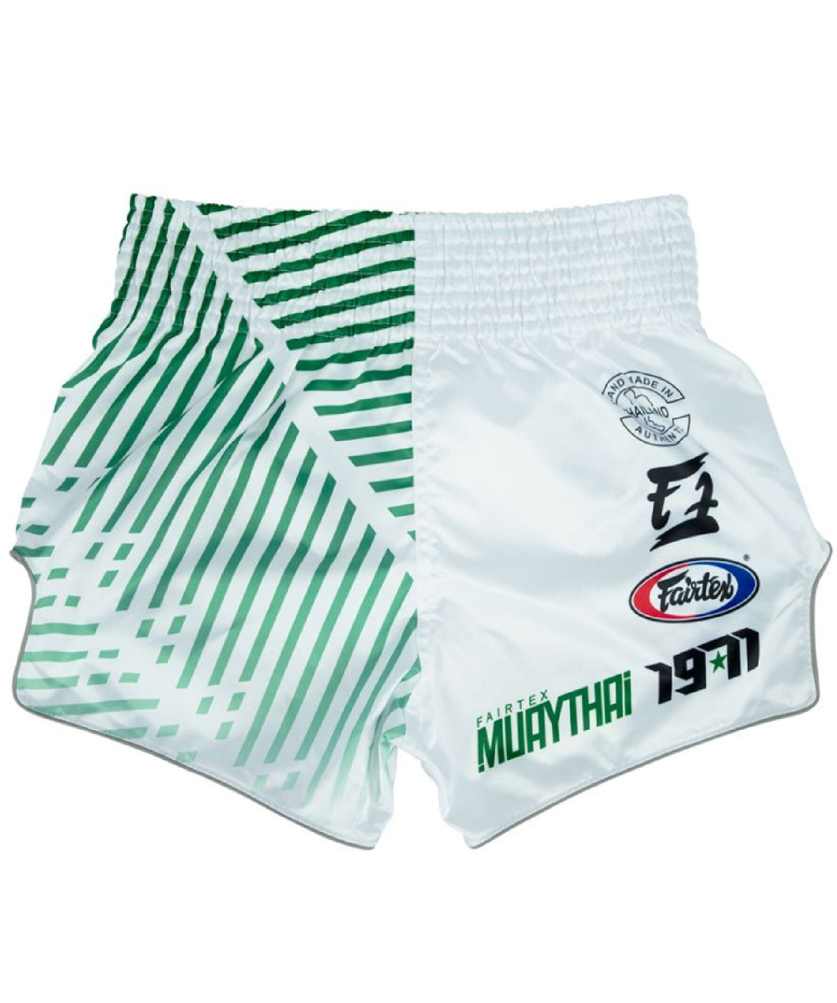 Fairtex Muay Thai Shorts BS1923 - Racer White