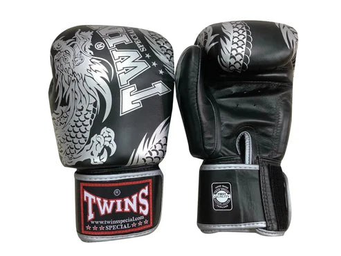 Twins "Flying Dragon" Fancy Boxing Gloves - FBGVL3-49