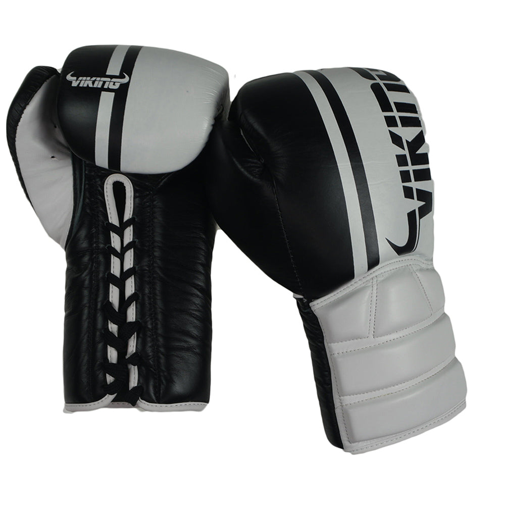 Viking Ivar pro Lace up Leather Boxing gloves