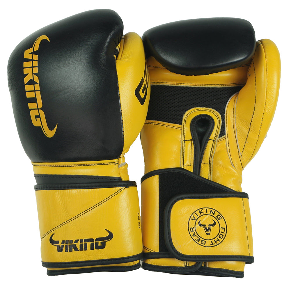 Viking Power Pro Leather Boxing Gloves