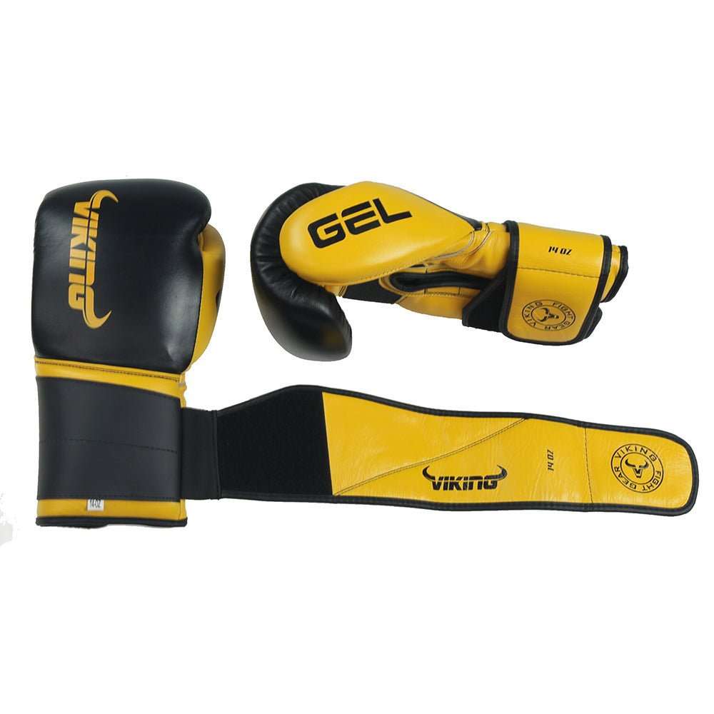 Viking Power Pro Leather Boxing Gloves