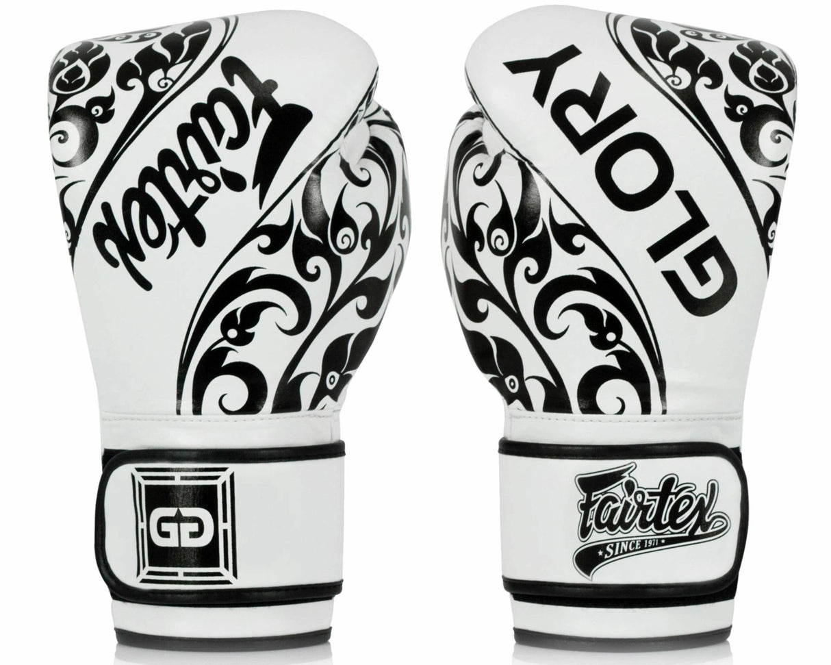 Fairtex Bgvg2 Glory Hook and Loop Tribal Boxing Gloves