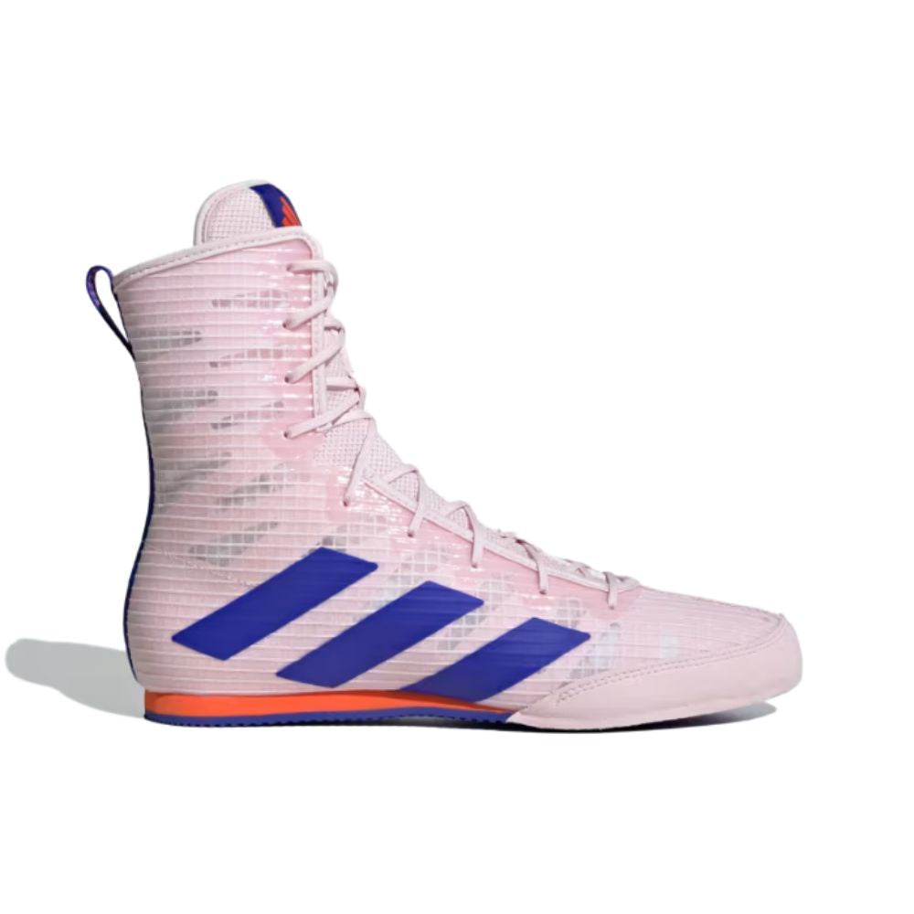 Adidas Box Hog 4 Boxing Shoes - Pink/Blue/Orange