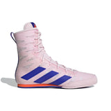 Adidas Box Hog 4 Boxing Shoes - Pink/Blue/Orange