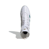 Adidas Box Hog 4 Boxing Shoes - White/Green/Black