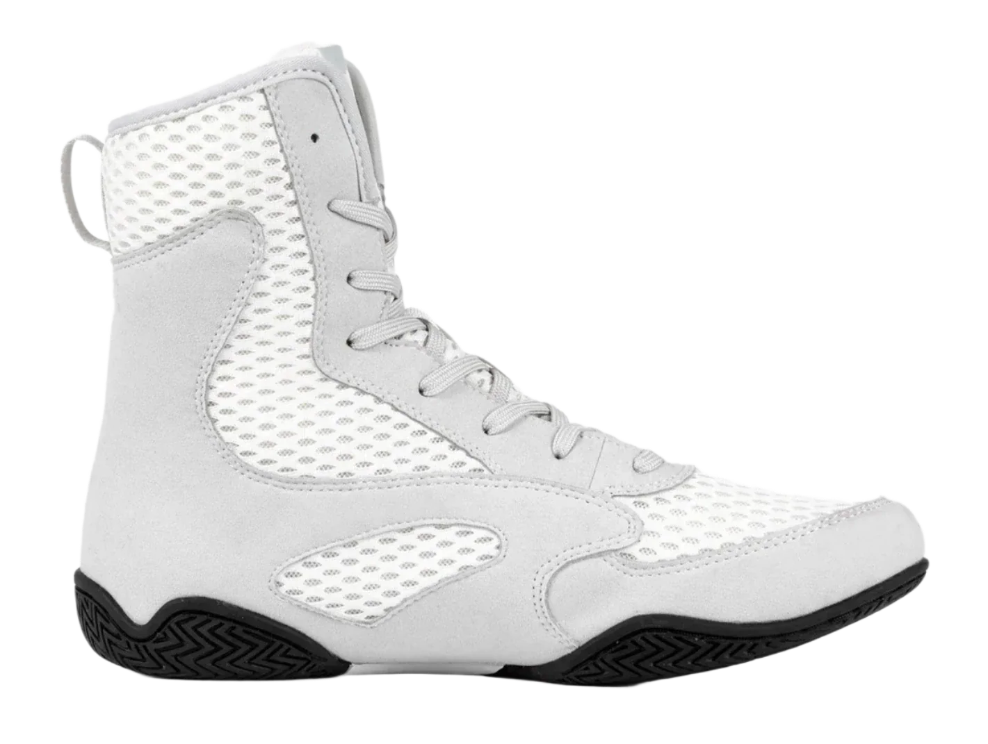 Venum Contender Boxing Shoes - White/ Grey