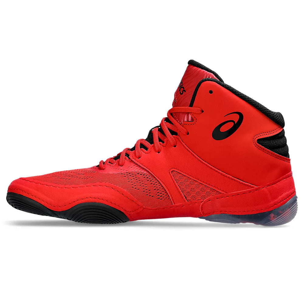 Asics Split Elite Wrestling Shoes - Red/Black