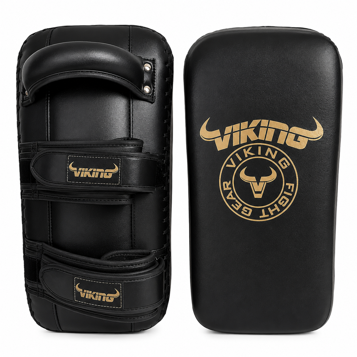Viking Fury Curved Pro Leather Thai Pads (Extra Thick)