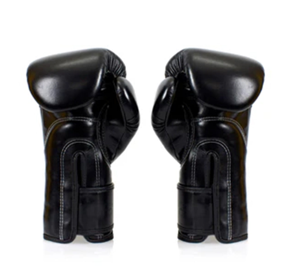 Fairtex BGV14SB  Muay Thai Gloves (Solid Black)