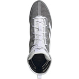 Adidas Box Hog 4 Boxing Shoes - Grey/ White