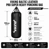 Viking Baltic Leather Pro Super Heavy punching Bag