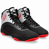 Asics Split Elite Wrestling Shoes - Black/Snapper Red