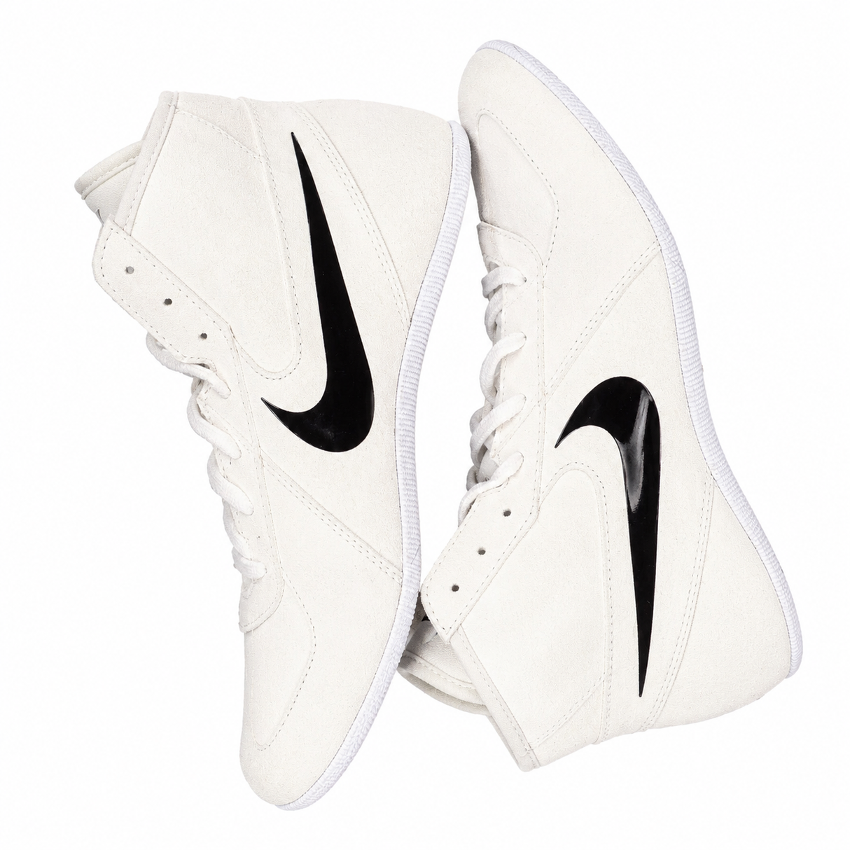 Nike Footsweep 2 Wresting Shoes - White/Black
