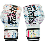 Fairtex Painter Boxing Gloves (WHITE) – BGV14PT