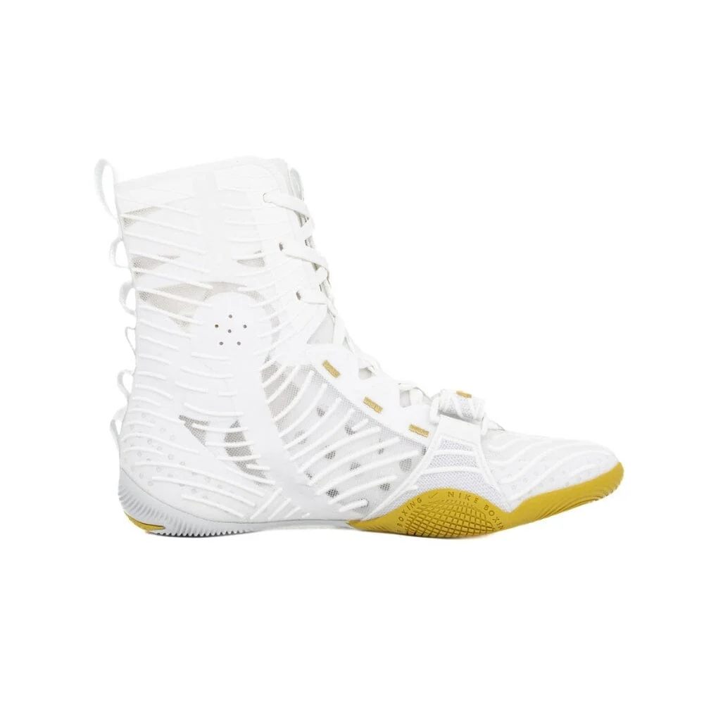 Nike Hyperko 3.0 Boxing Shoes - White / Mtlc Gold