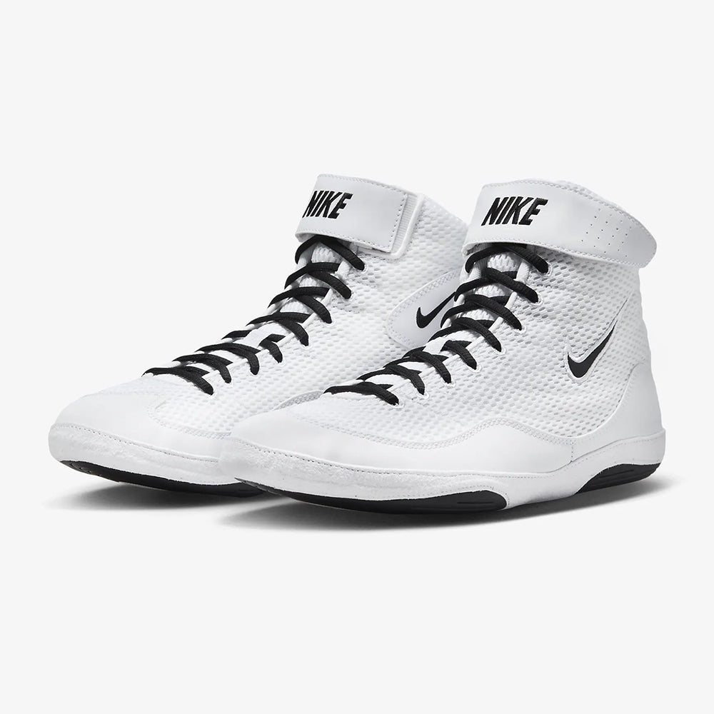 Nike Inflict 3 Wrestling Shoes - White/Black