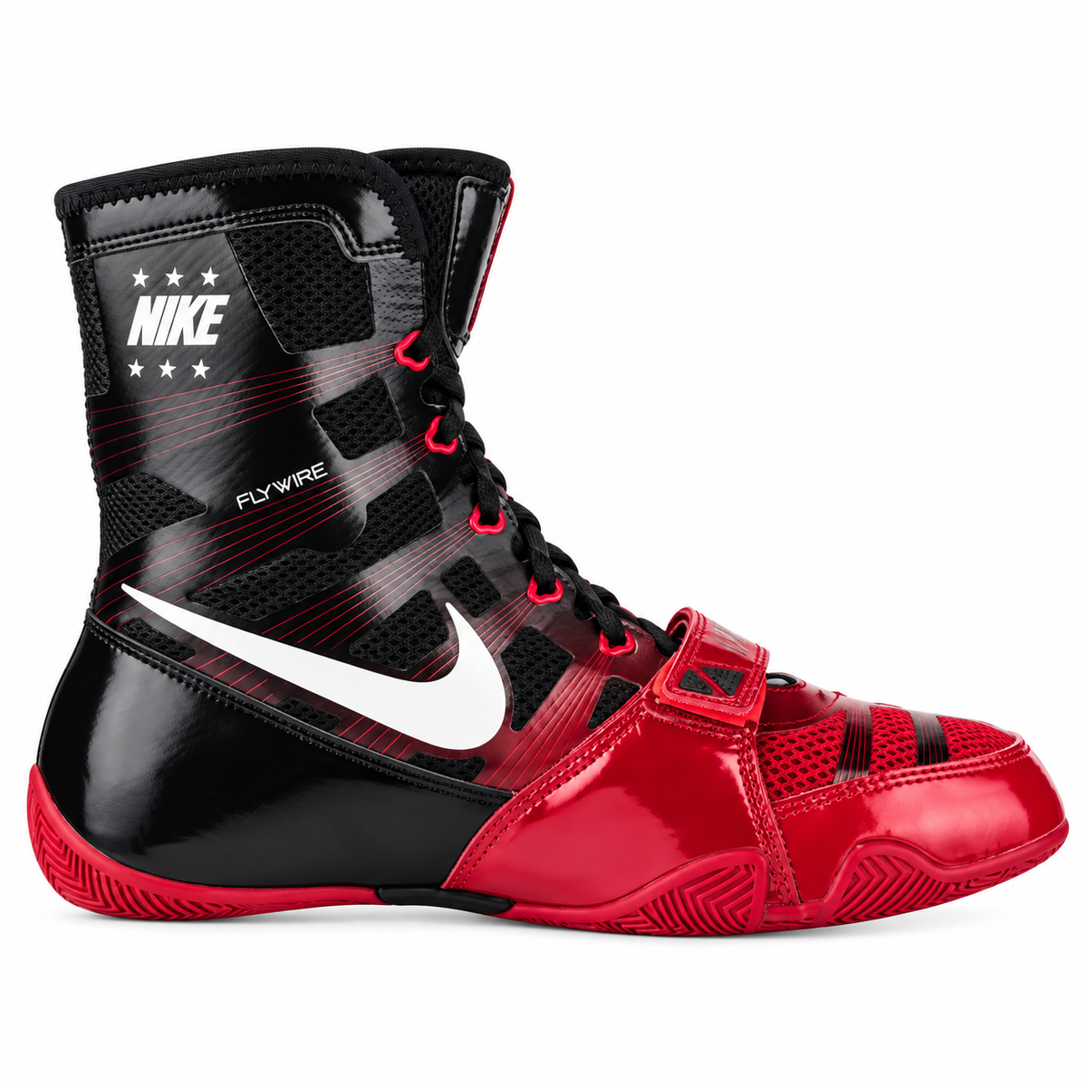 Nike HyperKO 1 Boxing Shoes - Red/Black