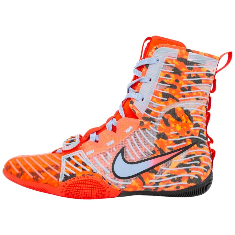 Nike Hyperko 3.0 SE Boxing Shoes - Black / Bright Crimson - Aluminum