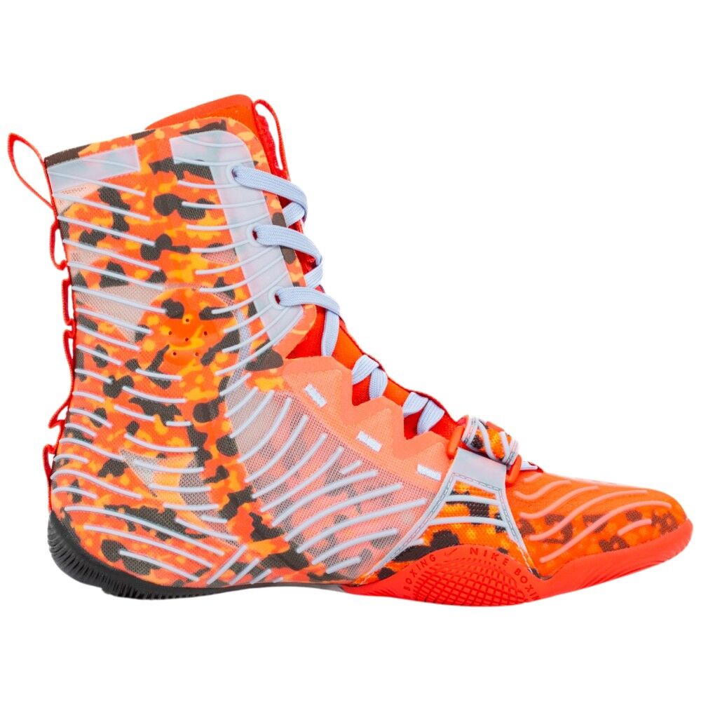 Nike Hyperko 3.0 SE Boxing Shoes - Black / Bright Crimson - Aluminum